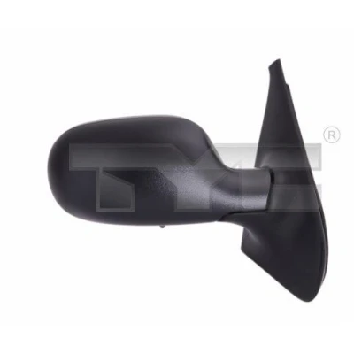Imagem de Espelho retrovisor Tyc 328 0017 à direita preto convexo, aquecível, com sensor de temeperatura, para regulação eléctrica dos espelhos RENAULT: CLIO 2