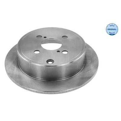 Imagem de MEYLE 30 15 523 0059 Disco de travão Eixo traseiro 258 9 4 100 cheio ORIGINAL Quality TOYOTA: Corolla IX Hatchback, Station Wagon