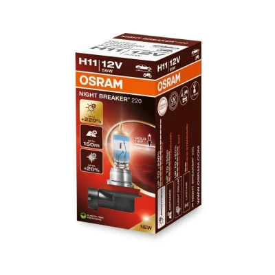 Imagem de OSRAM 64211NB220 Lâmpada, farol de longo alcance H11 12V 55W