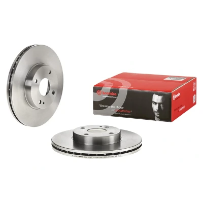 Imagem de BREMBO 09.6771.14 Disco de travão 257 22 4 interior ventilado MAZDA: FAMILIA 5, MX 3,