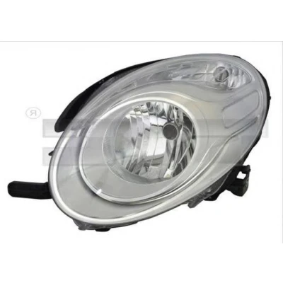 Imagem de TYC 20 14210 05 2 Farol Principal esquerda H7 com médios para circulação pela direita motor elétrico FIAT: 500L