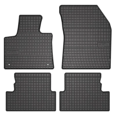 Imagem de FROGUM 547631 Conjunto de tapete chão Borracha à frente e atrás 4 preto medida PEUGEOT: 3008 II SUV, OPEL: Grandland X