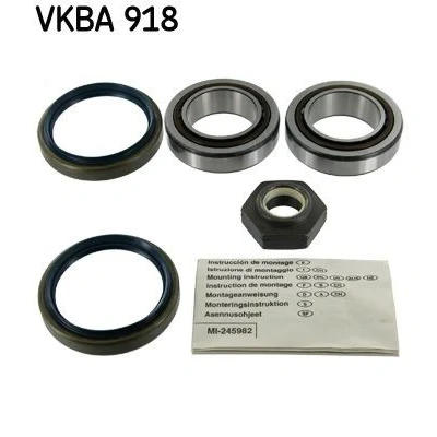 Imagem de Kit rolamento de rodas (66/14) skf vkba918
