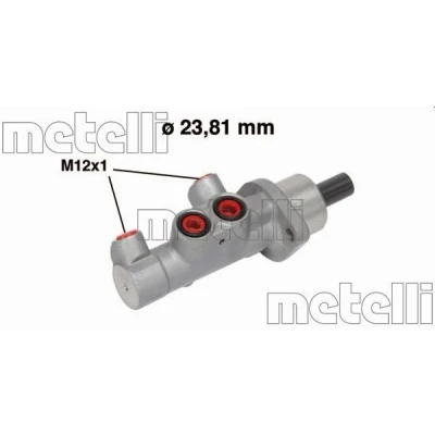 Imagem de METELLI 05 0587 Bomba Central Dos Travões 23,81mm Alumínio