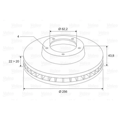 Imagem de VALEO 436706 Alternador 14V 75A RENAULT: MASTER 2 Kasten, Bus