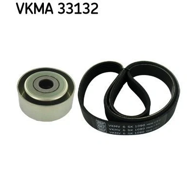 Imagem de SKF VKMA 33132 Jogo de correias trapezoidais estriadas CITROËN: C3 II, C4 I Hatchback, C2 Enterprise, PEUGEOT: 207 307 SW