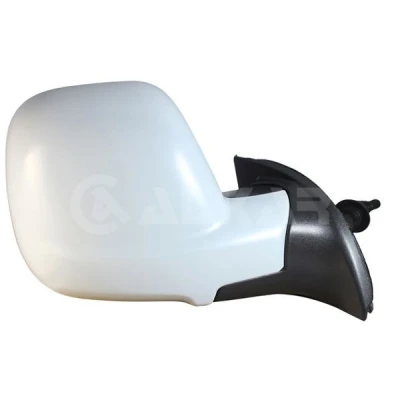Imagem de Espelho retrovisor Alkar 9238867 à direita com subcapa sensor de temeperatura, ajuste: por cabo aço, convexo PEUGEOT: Partner II Van