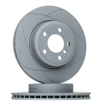 Imagem de ATE PowerDisc 24.0325 0160.1 Disco de travão 325,0 25,0 5 120,0 ventilado revestido alto carbono com parafusos BMW: X3