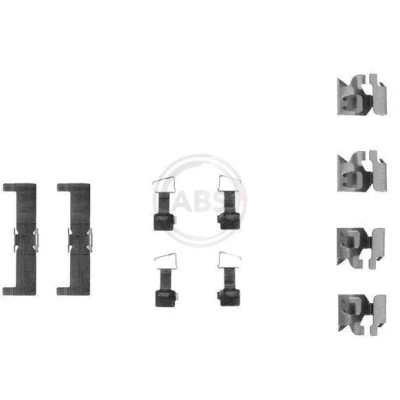 Imagem de A.B.S. 1034Q Kit de acessórios, pastilhas travão