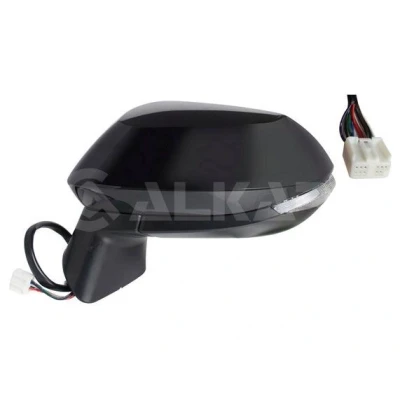 Imagem de Espelho retrovisor Alkar 6147065 esquerda com subcapa elétrico aquecível, dobrável electricamente, convexo para veículo volante à