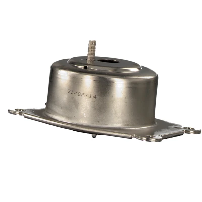 Imagem de FEBI BILSTEIN 30107 Suporte, motor à frente, lado esquerdo Rolamento de borracha e metal branco OPEL: Astra H Hatchback, Caravan, GTC
