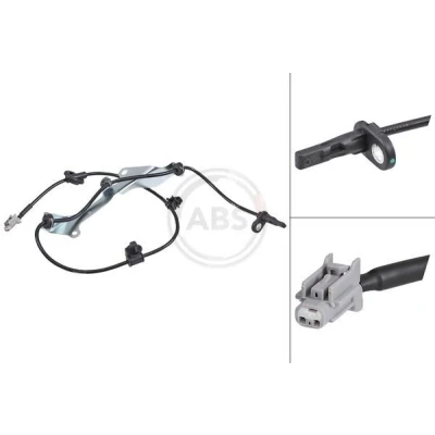 Imagem de A.B.S. 31957 Sensor de ABS activo 700 cinzento