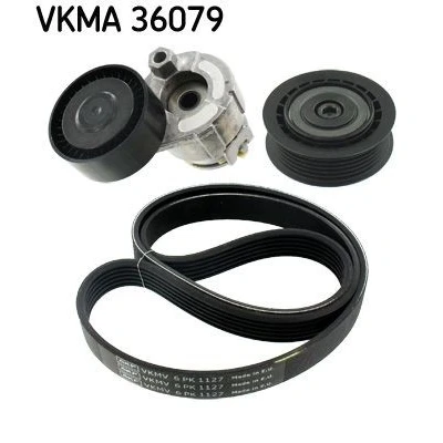 Imagem de SKF VKMA 36079 Jogo de correias trapezoidais estriadas RENAULT: CLIO 2, MEGANE 2 Kombi, 3, DACIA: LOGAN MCV Duster SUV