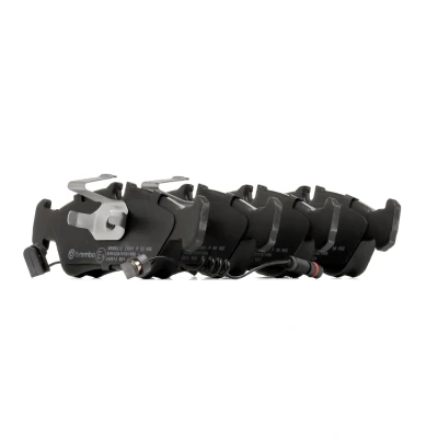 Imagem de BREMBO P 50 082 Jogo de pastilhas para travão disco incl. contacto aviso desgaste com grampo do êmbolo sem acessórios