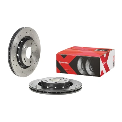 Imagem de BREMBO 09.A738.1X Disco de travão 294 24 5 perfurado/ventilado revestido MITSUBISHI: Outlander 3, Lancer 8 Limousine, 2 SUV