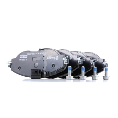 Imagem de BREMBO P 85 144X Jogo de pastilhas para travão disco incl. contacto aviso desgaste com parafusos pinça sem acessórios endado,