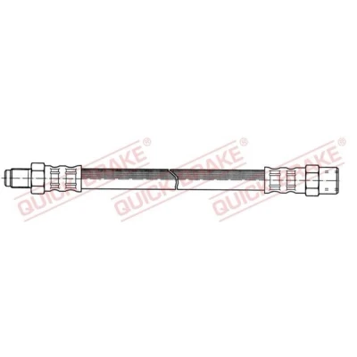 Imagem de QUICK BRAKE 32.002 Mangueira de Travão 244mm M10x1 com rosca interior, exterior AUDI: 80 B2