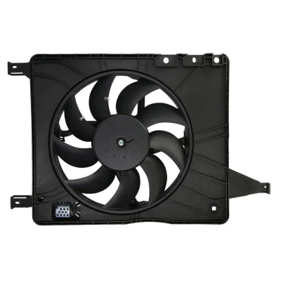 Imagem de NRF 470090 ventilador de radiador com estrutura do (caixilho) NISSAN: Qashqai / Qashqai+2 I