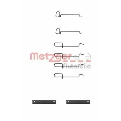 Imagem de METZGER 109 1070 Kit de acessórios, pastilhas travão RENAULT: CLIO 1, 19 II Hatchback, Rapid Van, PEUGEOT: 306 Hatchback