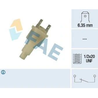 Imagem de FAE 24300 Interruptor de luz stop mecânico