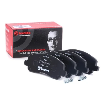 Imagem de BREMBO P 54 030 Jogo de pastilhas para travão disco com avisador sonoro desgaste sem acessórios MITSUBISHI: OUTLANDER 3, Lancer 7 Limousine
