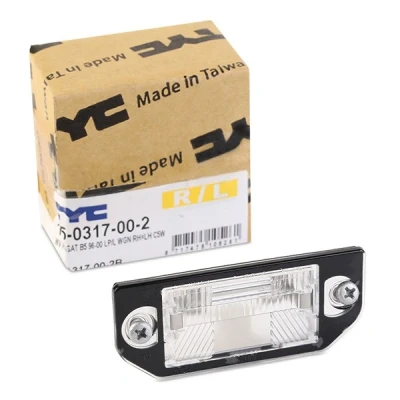 Imagem de TYC 15 0317 00 2 Luz de Placa C5W com lâmpada incandescência VOLKSWAGEN: Passat B5 Variant
