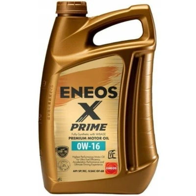 Imagem de Eneos X Prime 0W 16 4l Óleo do motor EU0001301N TOYOTA: RAV4 V, C HR, Aygo, SUZUKI: Vitara IV SUV