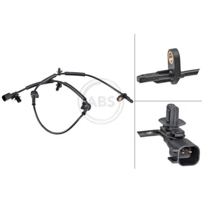 Imagem de A.B.S. 32301 Sensor de ABS activo preto FORD: Ecosport Mk2