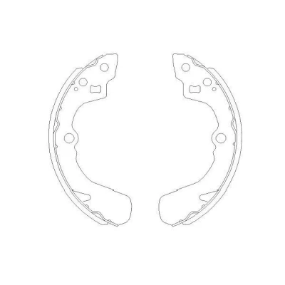 Imagem de KAVO PARTS KBS 8905 Maxilas de Travão 200 31 SUZUKI: Liana Sedan, SWIFT 3