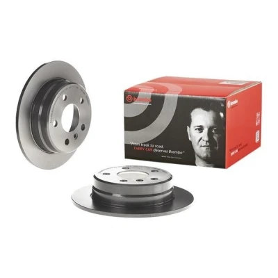 Imagem de BREMBO COATED DISC LINE 08.5086.21 Disco de travão 257 12 4 cheio revestido com parafusos FIAT: Grande Punto Hatchback, Evo Hatchback
