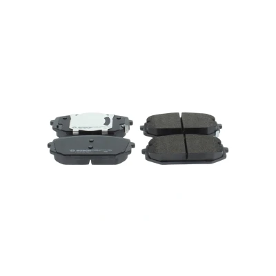 Imagem de BOSCH 0 986 460 192 Jogo de pastilhas para travão disco Baixo teor metálico com contacto avisador desgaste integrado HYUNDAI: Tucson