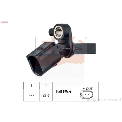 Imagem de EPS 1.960.222 Sensor de ABS