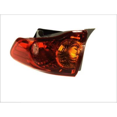 Imagem de ABAKUS 212 19Q3R UE Farolim à direita parte exterior P21W, W21/5W Vermelho sem porta lâmpadas, lâmpada TOYOTA: Corolla IX Hatchback
