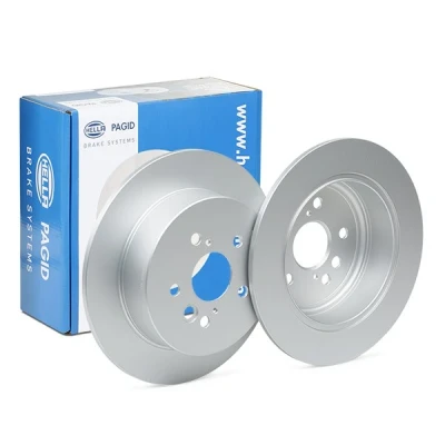Imagem de HELLA PRO 8DD 355 118 721 Disco de travão 303 9 05/08 114,3 cheio revestido sem pernos fixação da roda, cubo roda TOYOTA: RAV4 II SUV