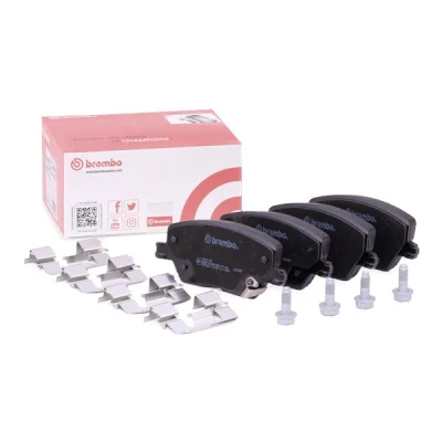 Imagem de BREMBO P 23 170 Jogo de pastilhas para travão disco com avisador sonoro desgaste parafusos pinça acessórios