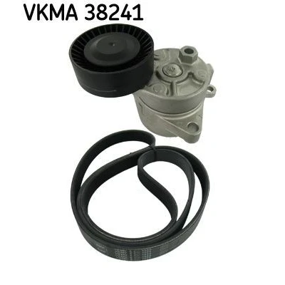 Imagem de SKF VKMA 38241 Jogo de correias trapezoidais estriadas BMW: 5 Sedan, 3 Coupe, Cabrio