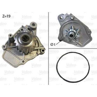 Imagem de VALEO 506045 Bomba de água com juntas sem tampa HONDA: CIVIC 6 Fastback, V Hatchback, 5 Stufenheck
