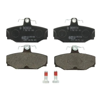 Imagem de BOSCH 0 986 460 995 Jogo de pastilhas para travão disco Baixo teor metálico com parafusos acessórios VOLVO: 850 Carrinha, V70 I