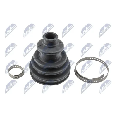 Imagem de NTY NOP 045 Fole de Transmissão do lado da roda com braçadeiras FORD: FIESTA Mk3 Courier, 3, ESCORT 3 Kombi, BMW: Sedan