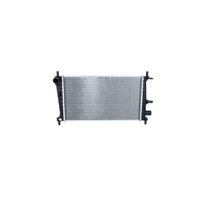 Imagem de NRF EASY FIT 54666 Radiador, arrefecimento do motor Alumínio 500 304 18 com componentes de montagem Aletas refrigeração soldadas FORD: FIESTA 4