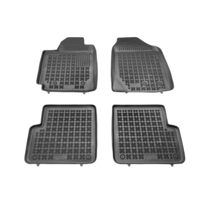 Imagem de REZAW PLAST 201419 Conjunto de tapete chão Borracha à frente e atrás 4 preto medida TOYOTA: Corolla IX Hatchback, Station Wagon