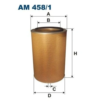 Imagem de FILTRON AM 458/1 Filtro de ar 482 327 Cartucho filtrante