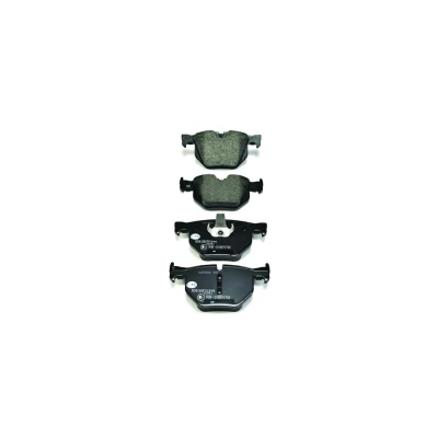 Imagem de HELLA 8DB 355 013 941 Jogo de pastilhas para travão disco preparado indicador aviso desgaste BMW: X5, X6