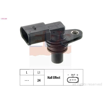 Imagem de EPS 1.953.269 Sensor Made in Italy OE Equivalent VOLKSWAGEN: Polo III Hatchback, IV Golf 4, SEAT: Ibiza 3, Leon I Hatchback