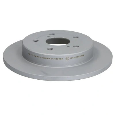 Imagem de ATE Disco de travão 281,0mm 12,0mm 5 114,3mm cheio revestido 24.0112 0228.1 4243178010 Discos