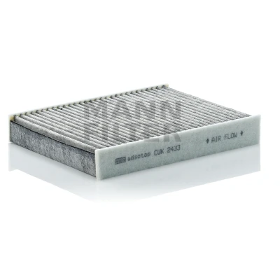 Imagem de MANN FILTER CUK 2433 Filtro, ar do habitáculo Filtro de carvão ativado 240 190 35 FORD: FIESTA 5, Fusion Carrinha, 5 Van