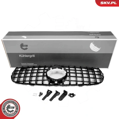 Imagem de ESEN SKV 66SKV569 Grelha de Radiador preto, brilhante