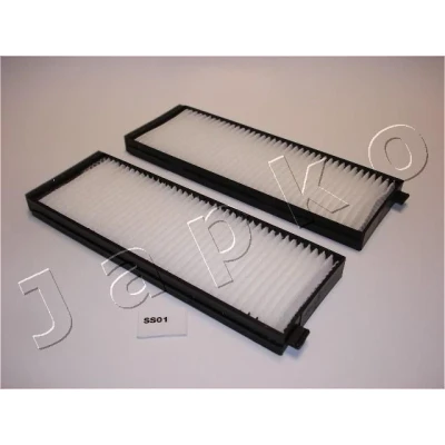 Imagem de JAPKO 21S01 Filtro, ar do habitáculo Cartucho filtrante 278mm 101mm 20mm