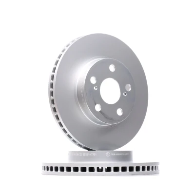 Imagem de ATE 24.0125 0196.1 Disco de travão 255,0 25,0 5 100,0 ventilado revestido TOYOTA: Prius III Hatchback, LEXUS: CT