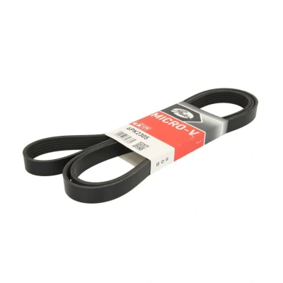 Imagem de GATES Micro V 6PK2305 Correia trapezoidal estriada 2305 6 Poliéster, EPDM (borracha de etileno propileno dieno) MAZDA: SW, Hatchback, CX 7